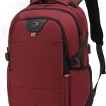 Laptop Backpack 17 Inch Water Resistant Backpacks Durable College Travel Daypack Anti Theft with USB Charging Port Best Gift for Men Women Boys Girls Students(17 Inch, Black)